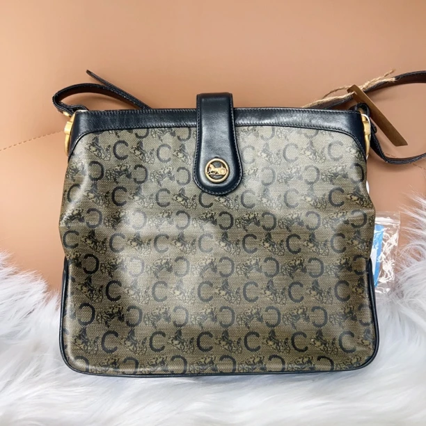 95新 Celine/思琳 思琳老花时尚百搭单肩腋下包