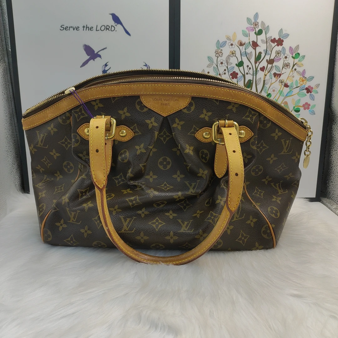 95新 LouisVuitton/路易威登 路易威登 大号饺子包