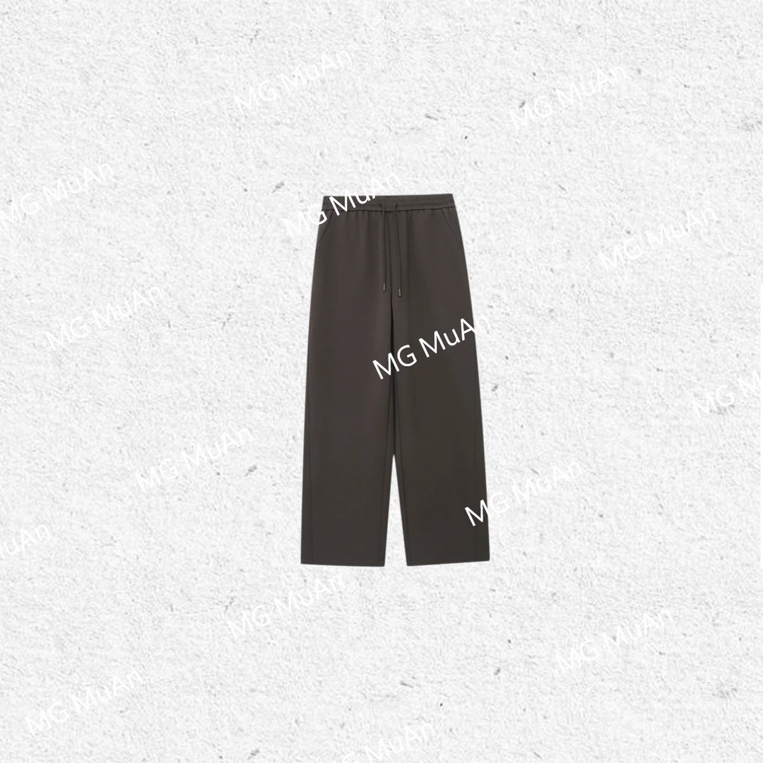 木岸MUAN：《加绒云朵裤》“云朵系列”定制长裤高腰休闲裤女MJ-B118