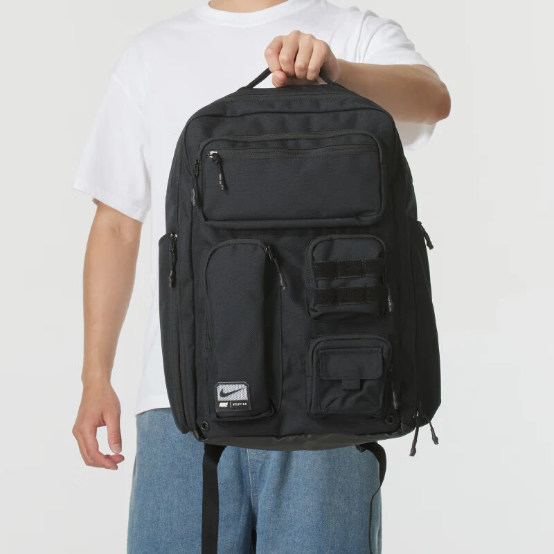Nike耐克男女背包2025新款运动休闲旅行双肩包学生书包FN4173-010
