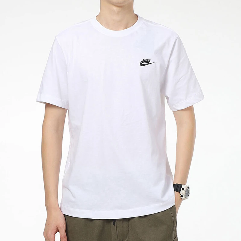 NIKE耐克男装上衣新款夏季运动服休闲透气圆领短袖T恤AR4999-101