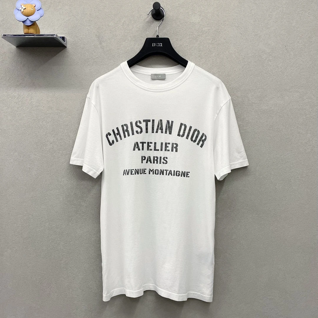 DIOR/迪奥白色字母logo短袖 尺码xs（胸围约96）舒适透气 简约百搭
