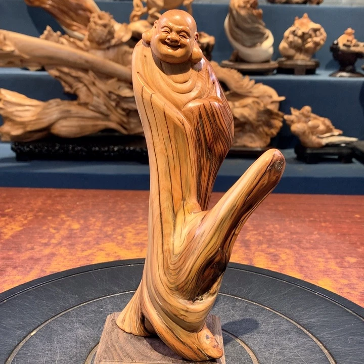 柏木（崖柏）根雕摆件