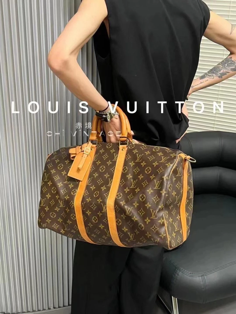 95新 LouisVuitton/路易威登 0112 老花Speedy 45