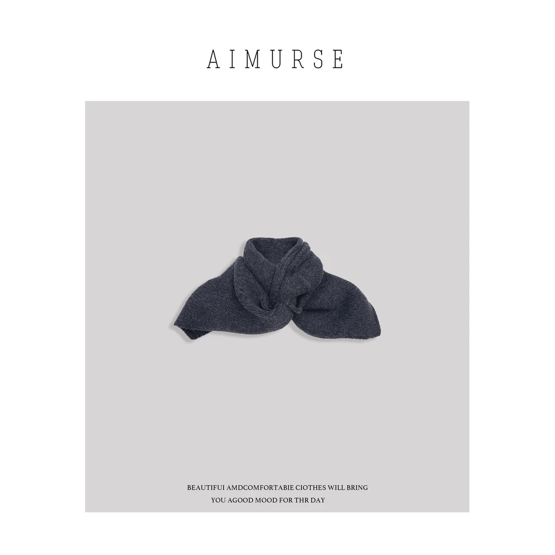 AIMURSE 小众设计师 女士保暖简约休闲冬季围巾 AM1160
