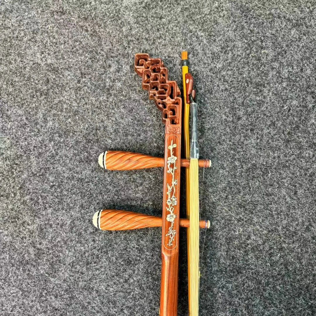 【金刚定制】花梨木窗花回纹头越胡