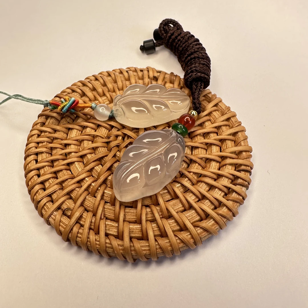 高档玛瑙精品厚装饱满冰叶子（多样性发货其一）