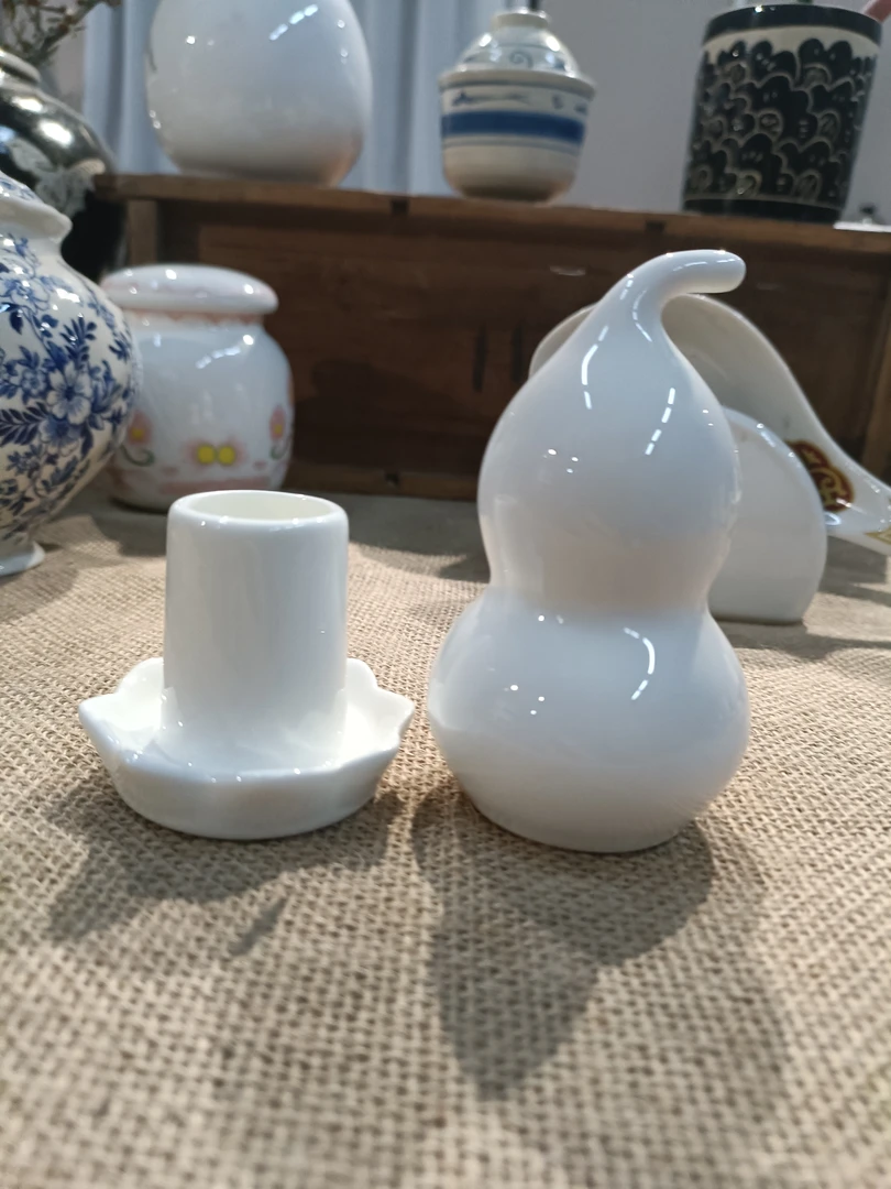 磁州窑高骨瓷葫芦筒