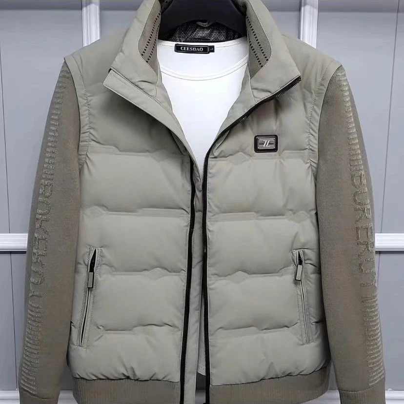 新款高品质男士立领休闲夹克外套