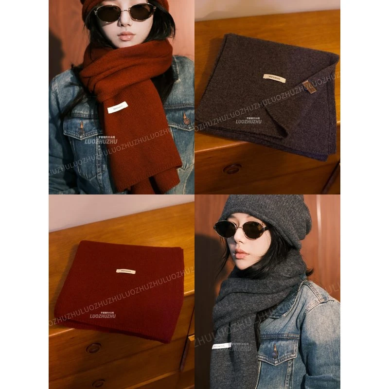 罗猪猪/【八方来财】细针长方围巾柔软细腻不扎脖子