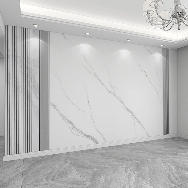 电视背景墙壁纸客厅2025新款轻奢壁画现代简约壁布直播间影视墙布