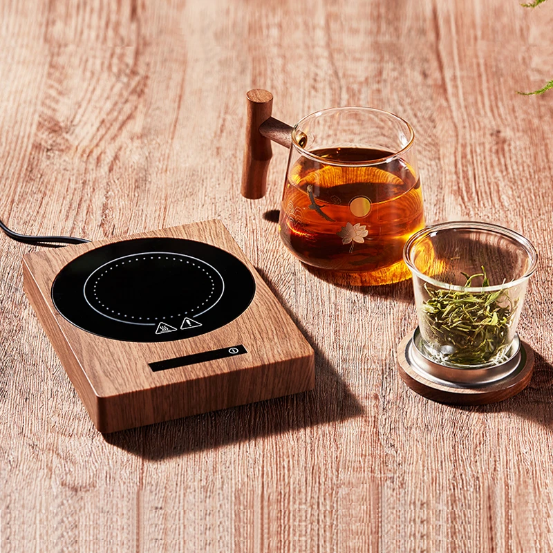 100度五档调节恒温泡茶热咖啡牛奶神器办公宿舍加热杯垫恒温杯垫