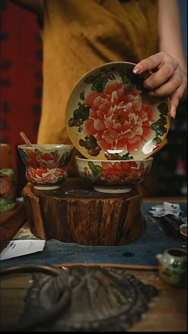【闪购商品】瓷片景德镇陶瓷纯手工