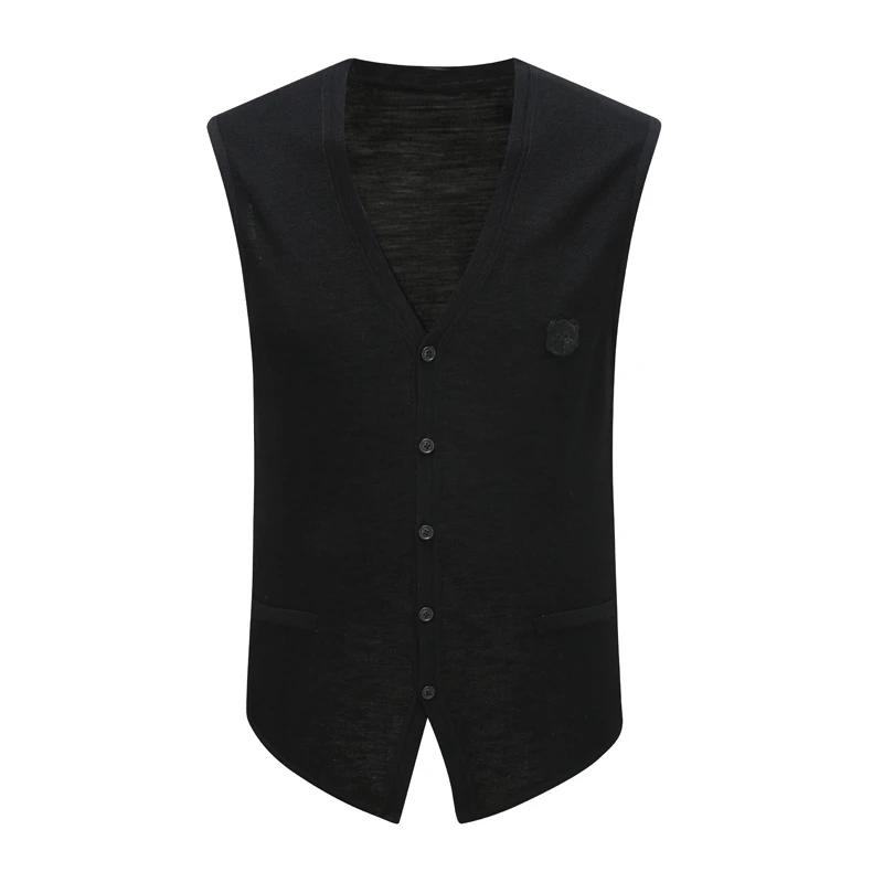 CA764 机场货 卡男式背心 无袖开衫商务休闲上衣