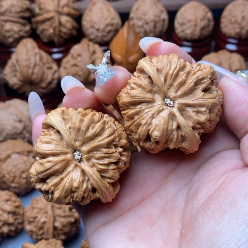 【闪购商品】文玩核桃把件563粗筋563