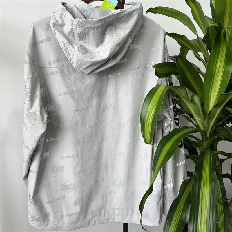 SR潮牌春秋款满身反光字母运动棒球夹克外套 STH2C1008M 1008M