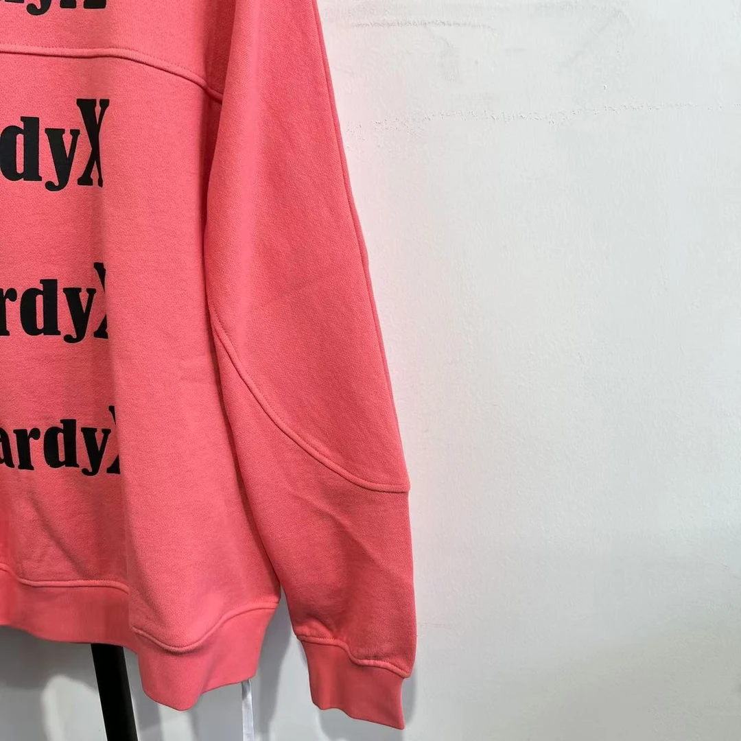 EX L-16潮牌秋季情侣款字母印花休闲圆领卫衣 AM502