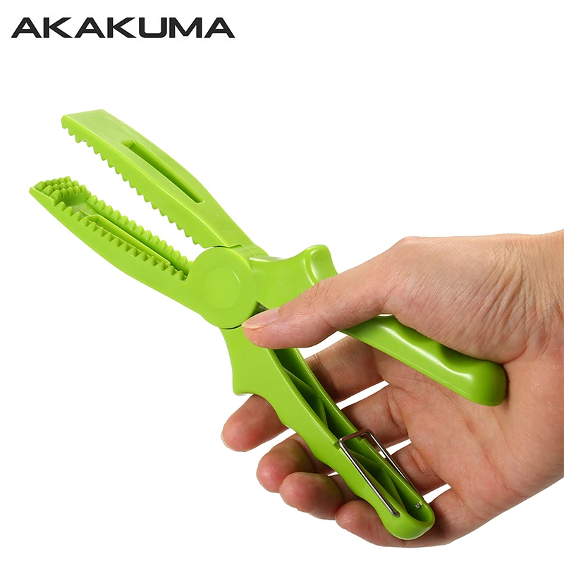 便携控鱼器ABS工程塑料钓鱼钳浮水夹鱼钳轻便抓鱼器控鱼钳鱼夹子