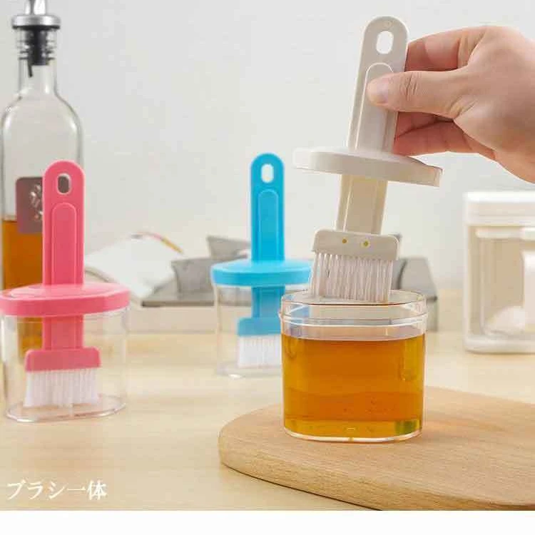 新疆包-邮烙饼家用耐高温硅胶食用刷酱烧烤油刷按压式