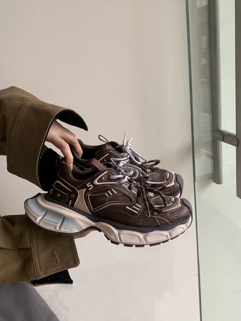 SUSU ins秋季新款潮鞋轻便透气老爹鞋 2756-10 A3下 右12