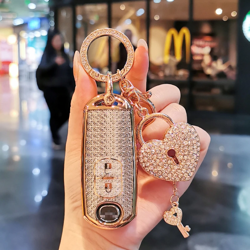 适用马自达3昂克赛拉钥匙套cx4车cx5壳阿特兹2包cx50行也30睿翼扣