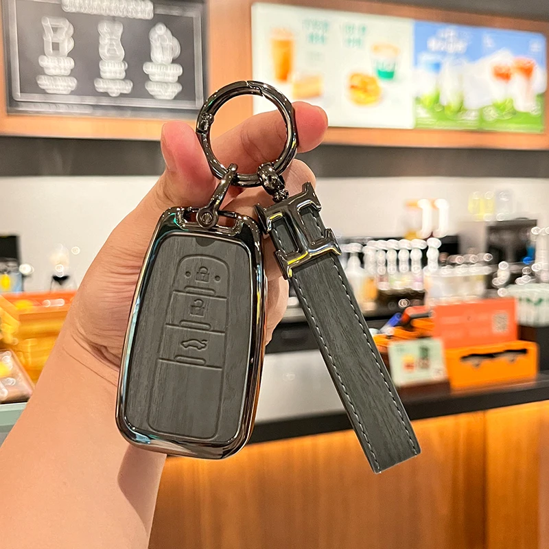 适用丰田塞纳钥匙套赛那埃尔法威尔法格瑞维亚包扣壳改装高档男女