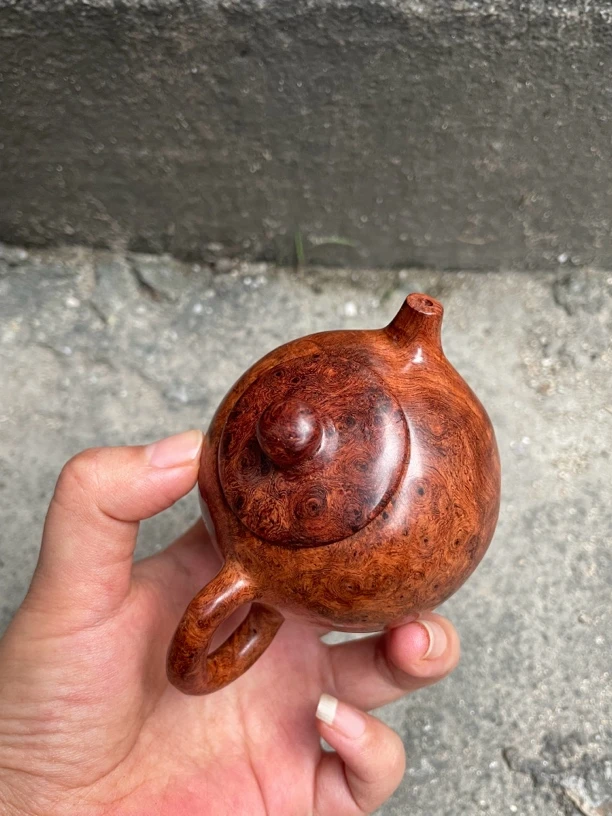 精品缅甸黄花梨满榴杷 花纹美极了 雀眼瘤疤 美到窒息 花纹妖艳