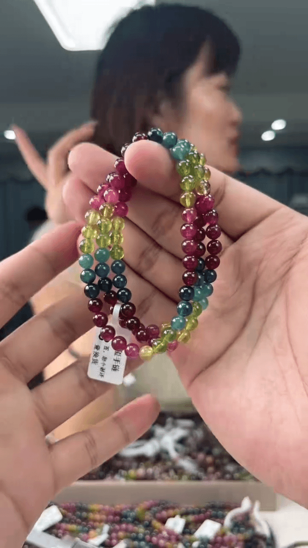 【闪购商品】碧玺碧玺多圈未镶嵌碧玺多圈/多样式发一6mm+