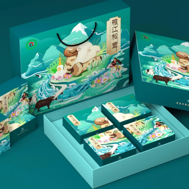 雅江松茸礼盒200g/份