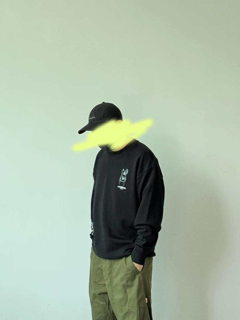 GRAND CAMPS WORK 法斗圆领卫衣