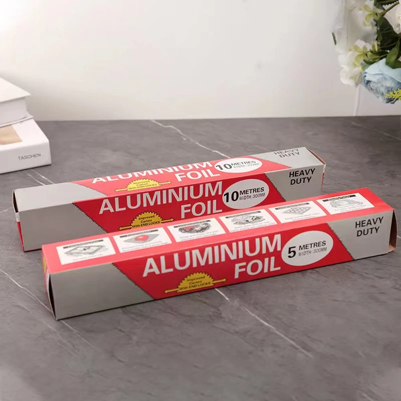 加厚锡纸空气炸锅专用纸烤箱食用烘焙铝箔家用食品级