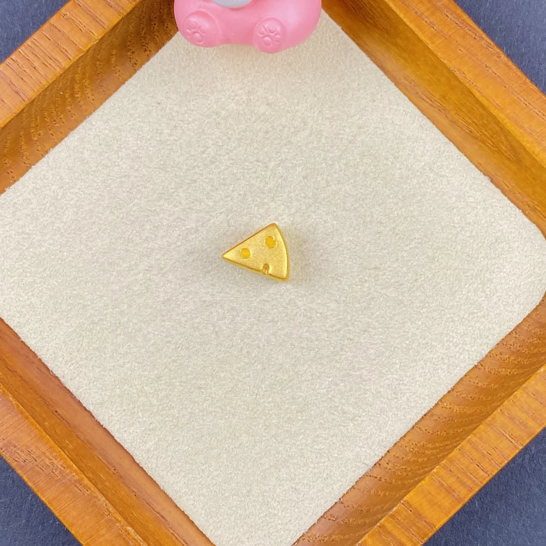 璟金珠宝 足金999 奶酪手编克重可选