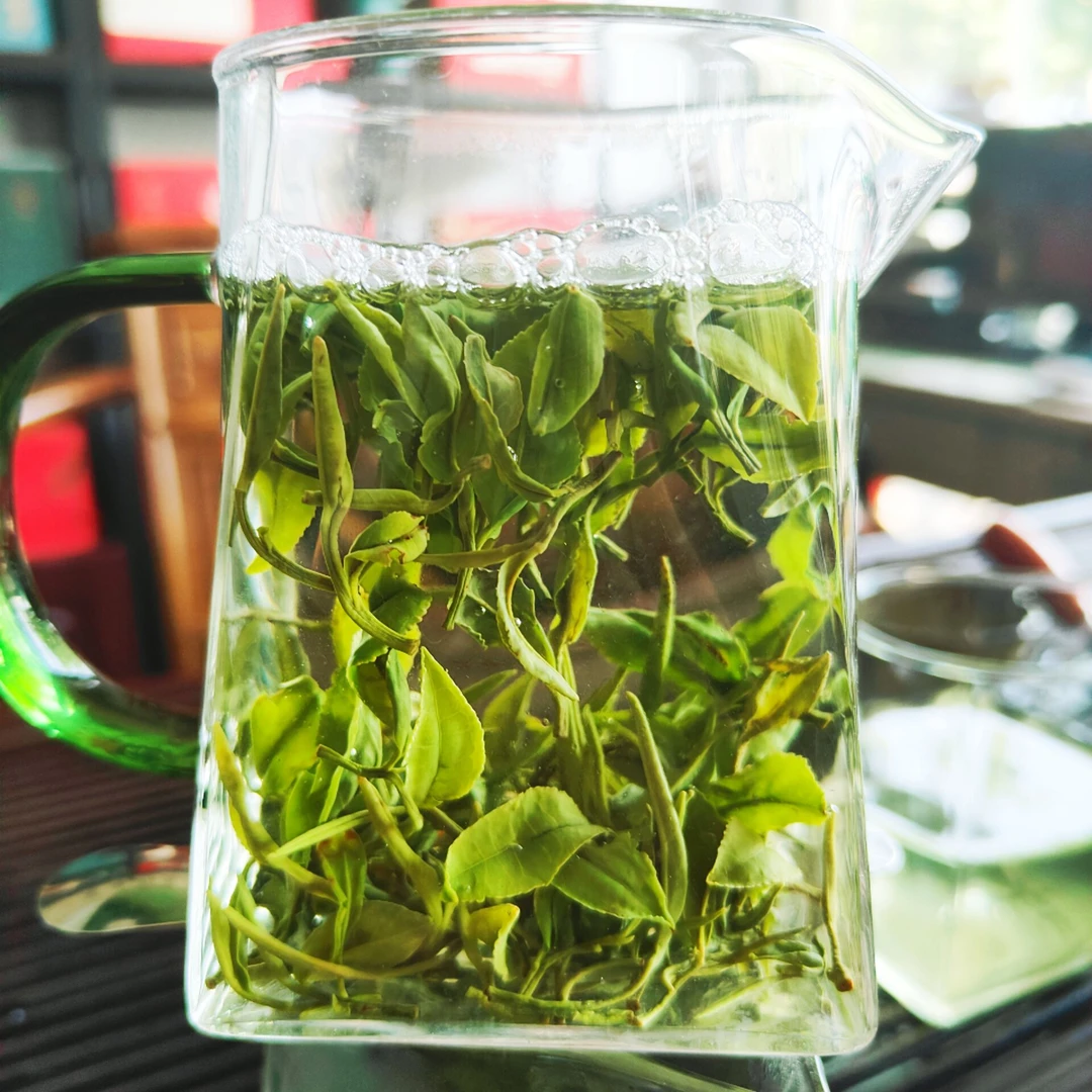 日照绿茶春茶一芽一两叶清香型豌豆鲜回甘回甜