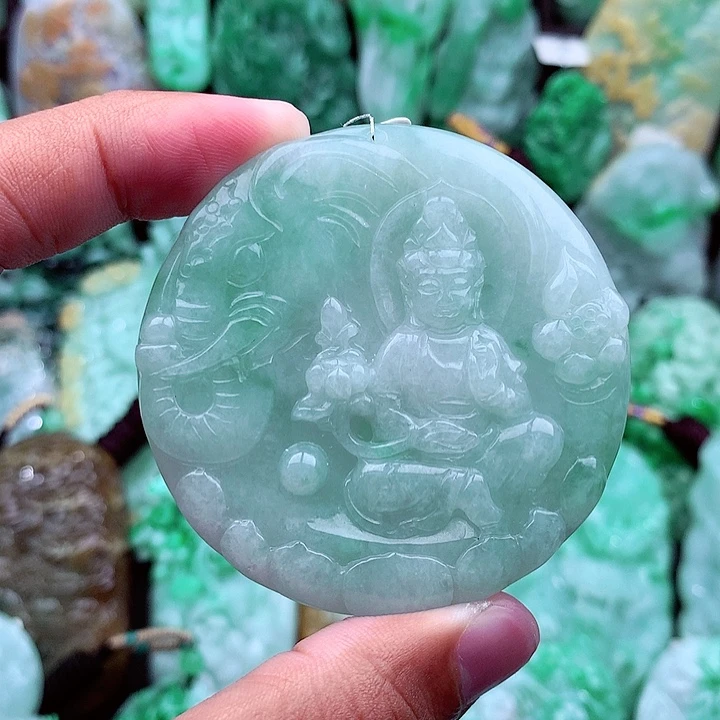 翡翠吊坠(不含链)未镶嵌