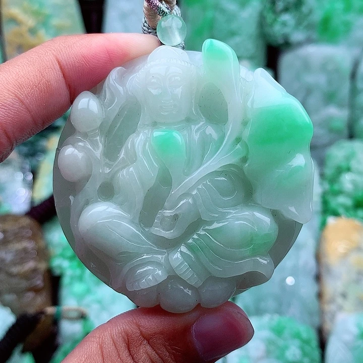 翡翠吊坠(不含链)未镶嵌