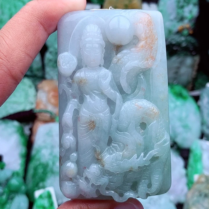 【闪购商品】翡翠吊坠(不含链)未镶嵌