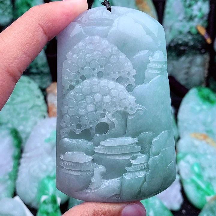 【闪购商品】翡翠吊坠(不含链)未镶嵌