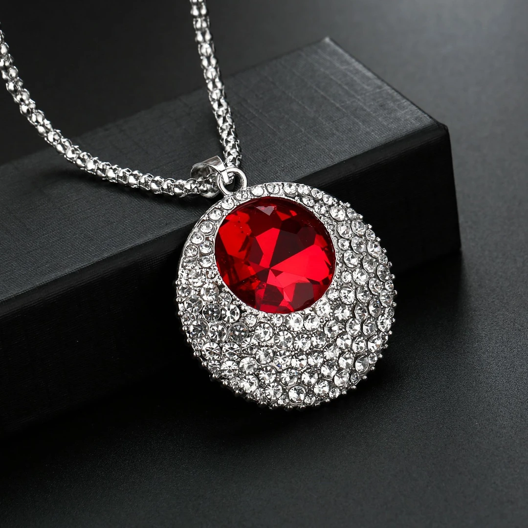 合金吊坠 【海洋之心】气质高档网红爆款高级感饰品大气女士百搭