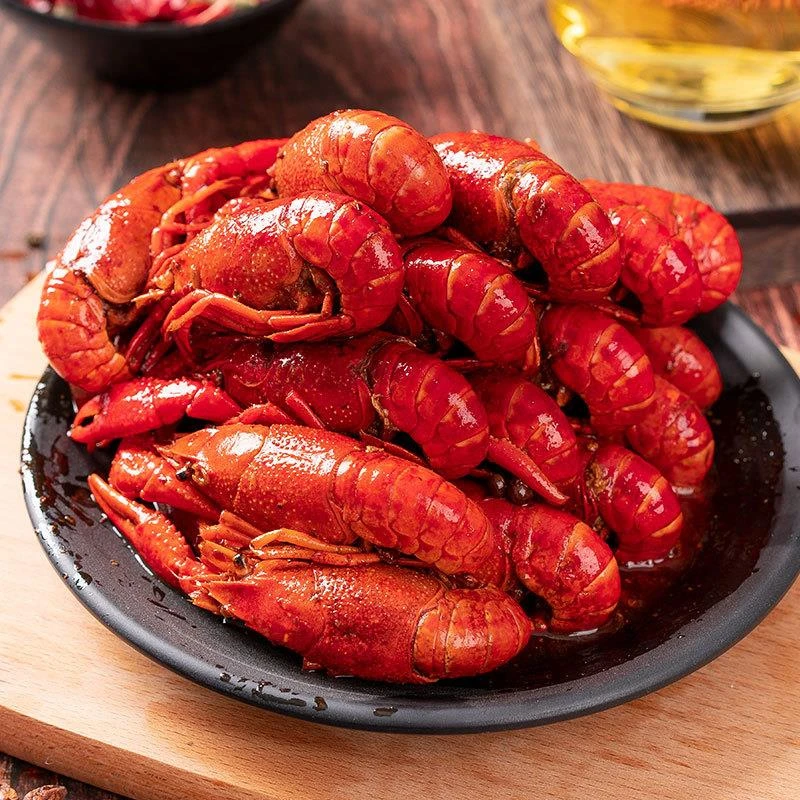麻辣小龙虾湖北蒜蓉虾整只虾加热即食美味冷链鲜香产品精选秘制