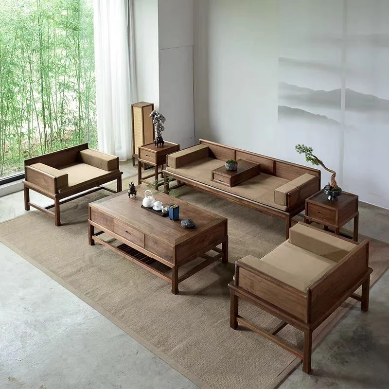 定制链接打包链接新中式茶空间书桌（家具具体沟通）