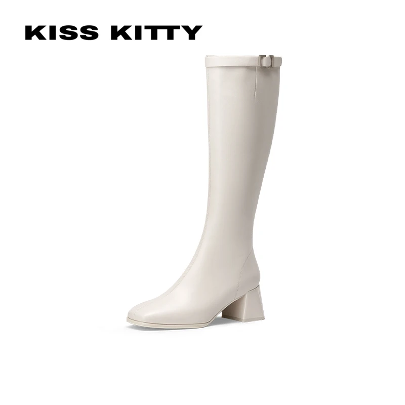 KISSKITTY长筒高跟高筒时装靴SA32515-81