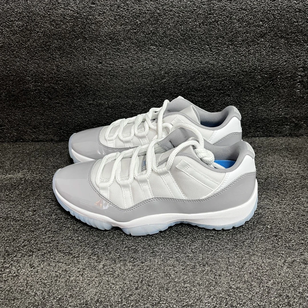 AIR JORDAN/40.5码/原盒试穿/AJ11灰水泥篮球鞋AV2187-140