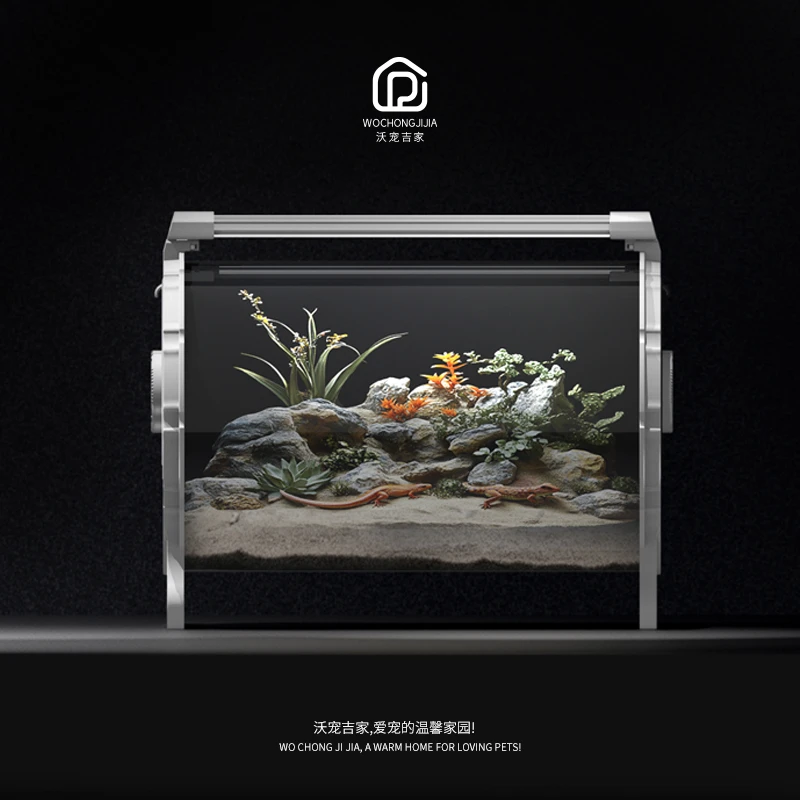 【沃宠吉家】[不带景观]萌宠养殖舱 新款桌面爬宠小窝