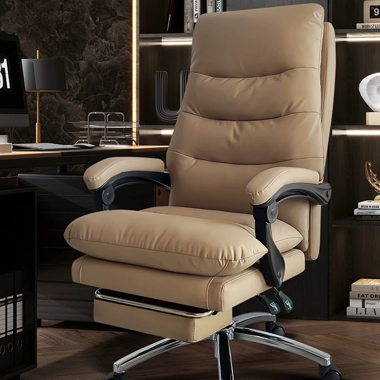 办公椅夏季老板椅可躺舒适可升降学习椅颜值久坐办公室书房椅宽大