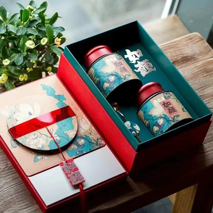 北纬30°九华山池州特产西山焦枣中秋如你所愿典雅系列礼盒送灯笼