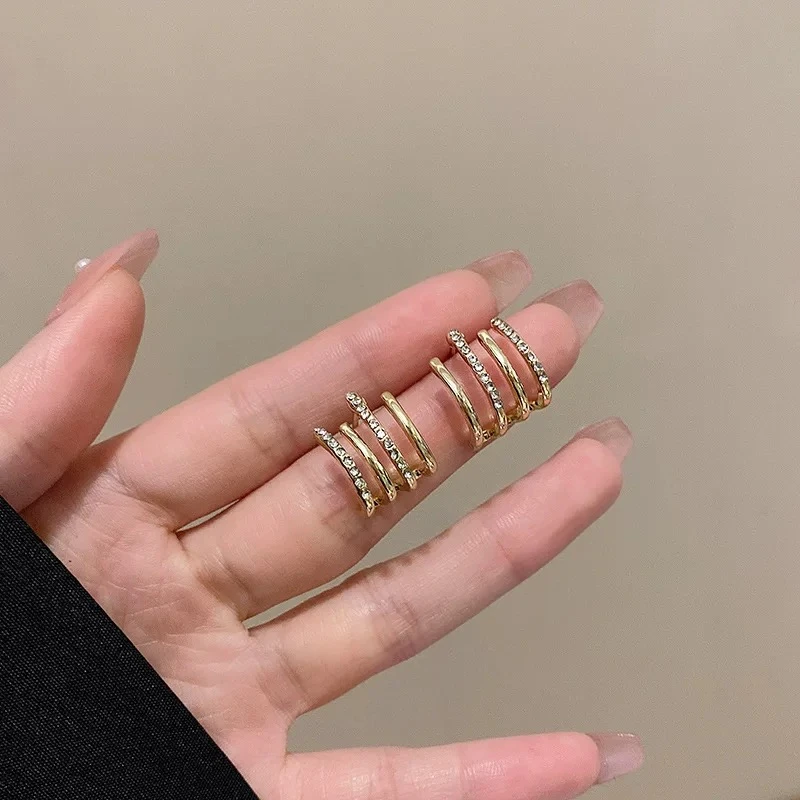 铜合金耳饰 梅姐饰品5154 轻奢精致耳饰