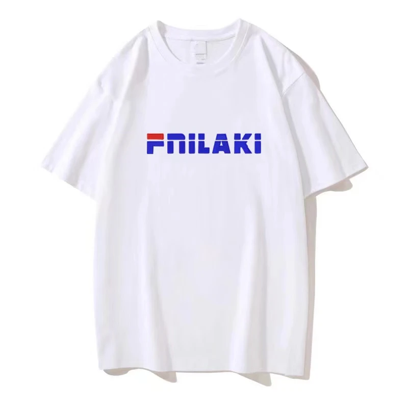 纯棉-刺绣-男女同款-情侣夏季宽松半袖T恤百搭高考毕业季简约潮流