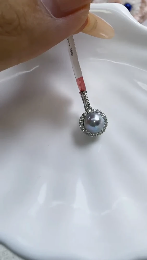 【闪购商品】海水珍珠AZ银S925镶嵌海水珍珠吊坠@@YD011