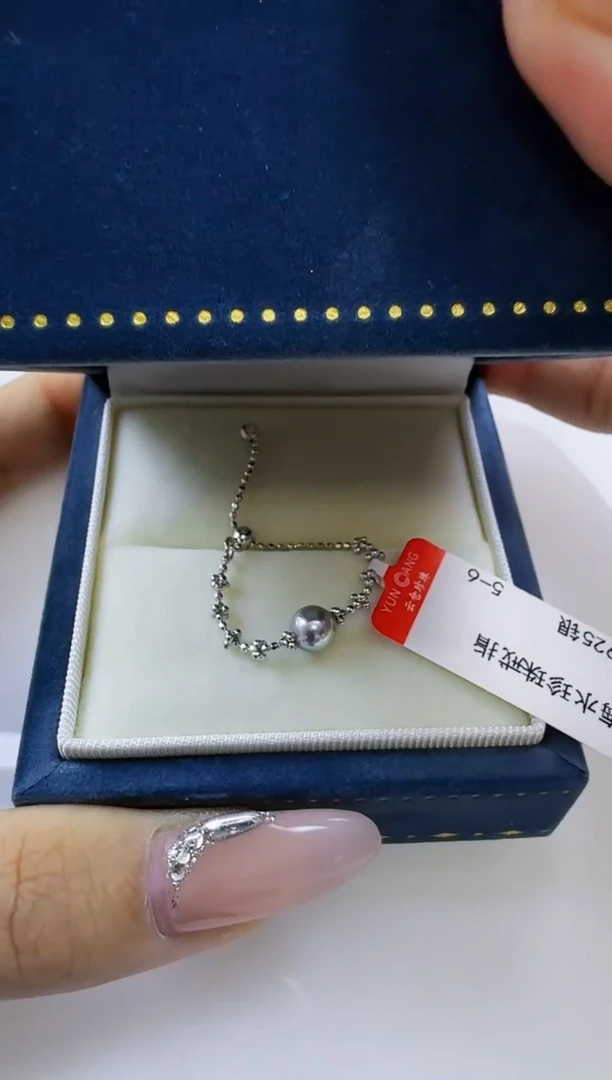 【闪购商品】海水珍珠戒指银S925镶嵌戒指
