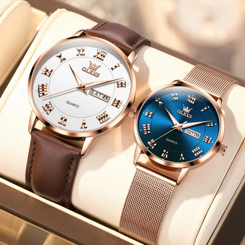 2025新款情侣手表防水情侣款一对气质男女时尚夫妻高档情人节礼物